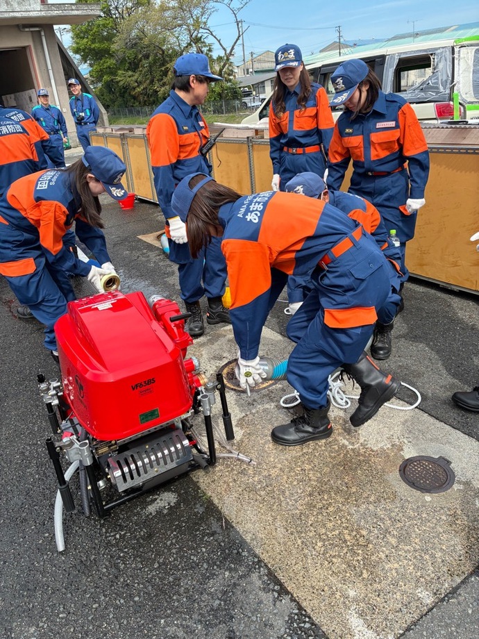 ポンプ点検