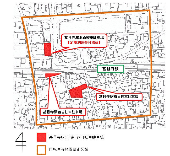 自転車駐車場位置図