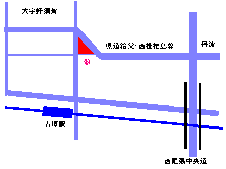 青塚駅周辺（5）駐輪場位置図