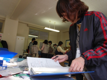 被災地での保健活動