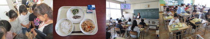 給食の様子