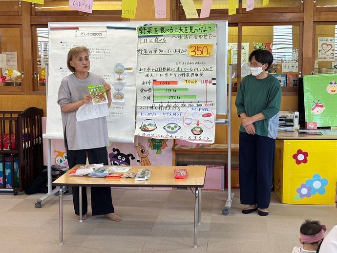 食育教室風景