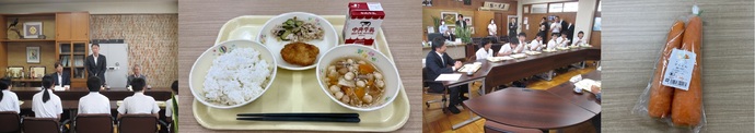 給食の様子